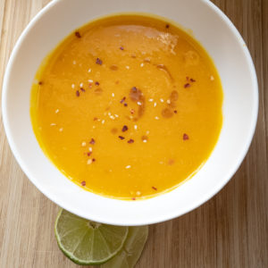 Squash Soup with Mango and Ginger - Featured image