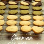Pinterest Pin - German heidesand cookies